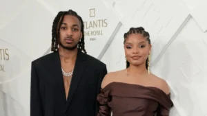 Halle Bailey from The Little Mermaid welcomes her 1st child with rapper DDG.